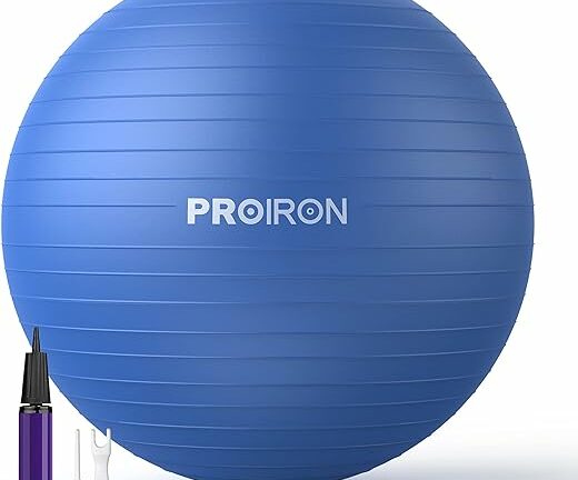 PROIRON Anti-Burst Exercise Ball with Pump: Stay Fit!