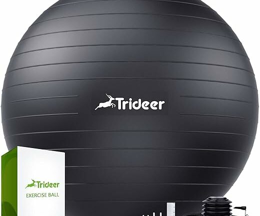 Trideer Yoga Ball Review: 5 Sizes for Various Uses