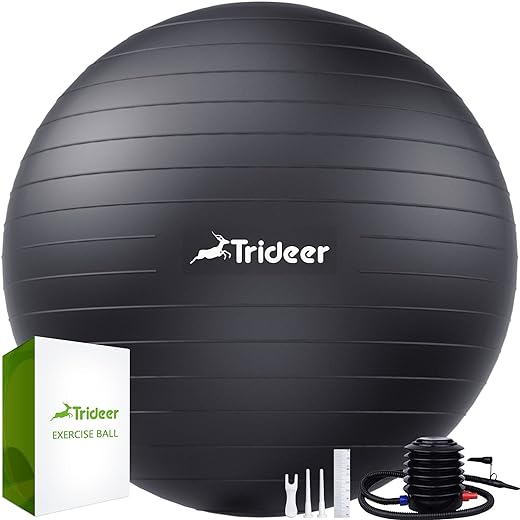 Trideer Yoga Ball Review: 5 Sizes for Various Uses