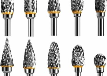 10pcs Tungsten Carbide Rotary Burr Set Review