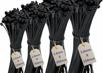 200 Pcs Heavy Duty Cable Ties Set: A Reliable Organizer!