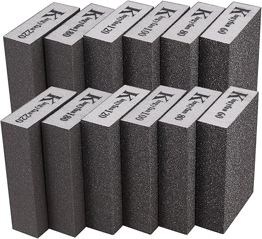 Aoyfuwell 12 Pcs Sanding Blocks Review