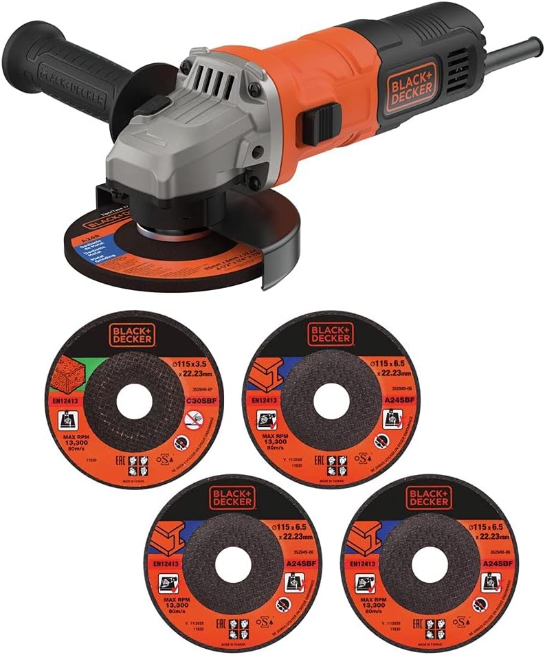 BLACK+DECKER 710W Grinder with Discs: A Comprehensive Review