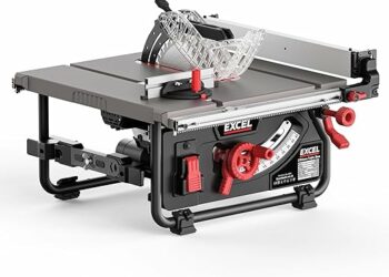 EXCEL 10 Portable Table Saw: Compact Power for Your Workshop