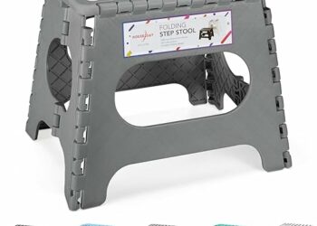 Folding Step Stool for Kids and Adults: Safe, Space-Saving Convenience