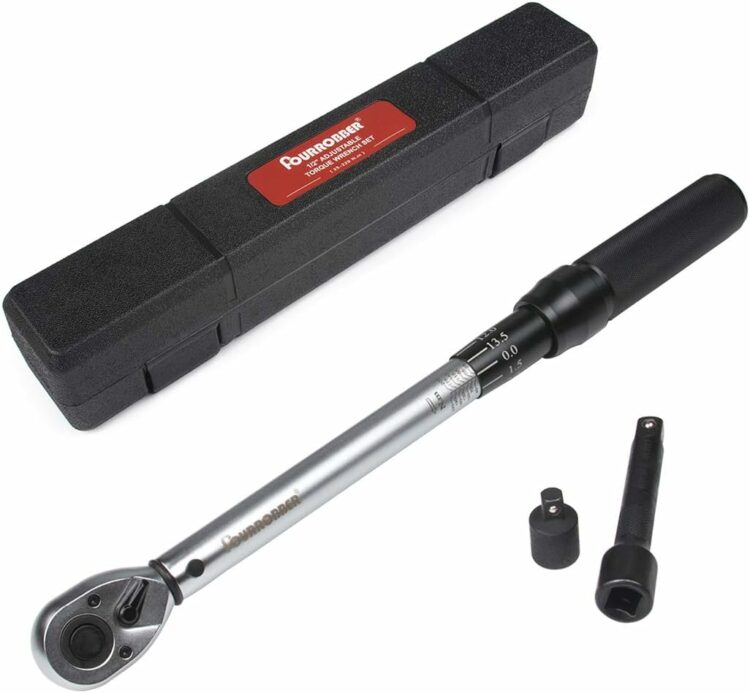 FOURROBBER 1/2-Inch Drive Torque Wrench: Precision Power