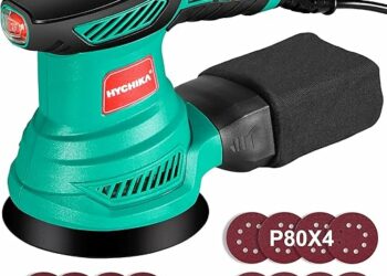 HYCHIKA 300W Random Orbital Sander: Achieve Flawless Finishes with Ease!