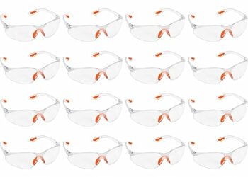 Kurtzy Clear Safety Glasses Pack for Ultimate Protection