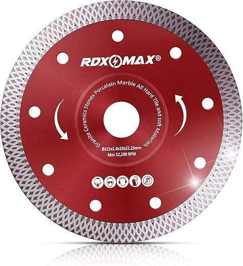 RDXMAX 115mm Diamond Cutting Discs Review