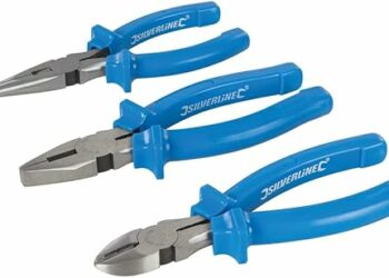 Silverline 3-Piece Pliers Set 160mm: Essential Tools for Every DIY Enthusiast