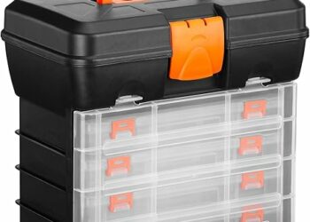 VonHaus Fishing Tackle Storage Box: Ultimate Organizer for Anglers!