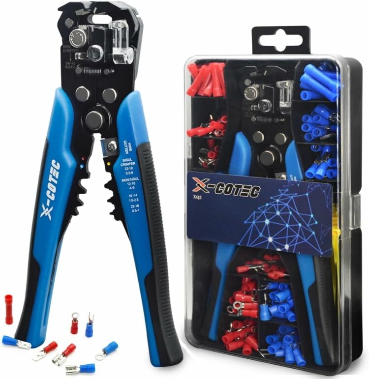 X-COTEC Automatic Wire Stripper Kit: Essential Tool for Every Electrician